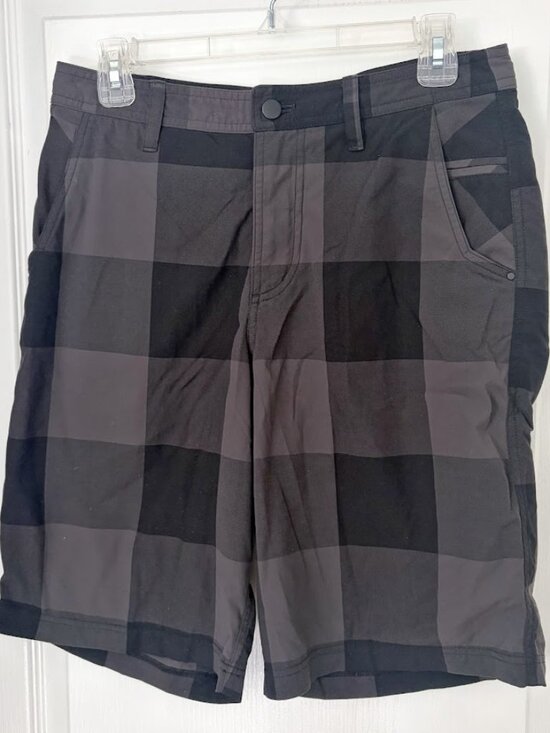 lululemon athletica Other - Lululemon Kahuna 2.0 Plaid Pattern Athletic Nylon Blend Pocket Chino Shorts